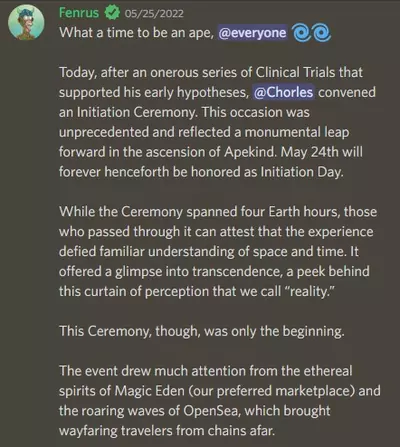 Trippin' Ape announcement