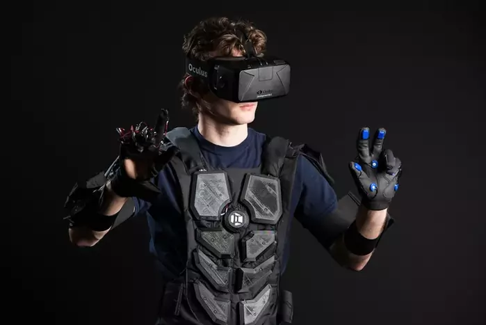 Mark IIB prototype VR suit