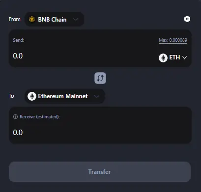 BNB Chain to Ethereum on Celer