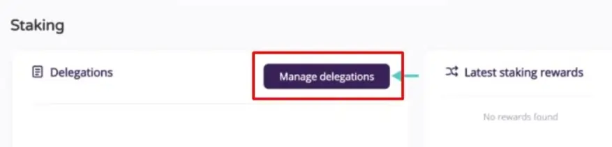 Delegating GLMR