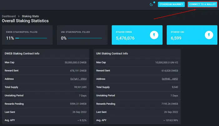 Staking Dashboard