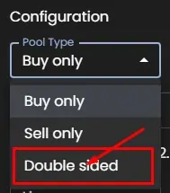 Choosing the type of pool