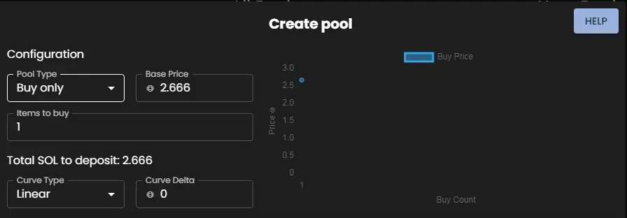 Configuring your pool