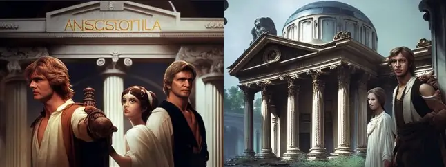 Neoclassicism of Star Wars