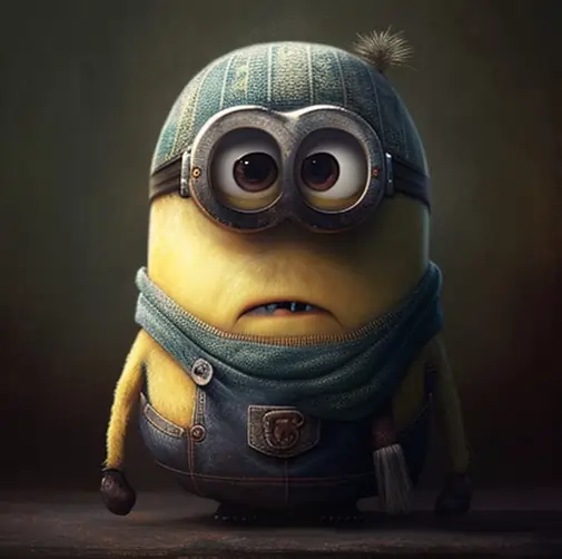 Portrait of a Minion, realism art