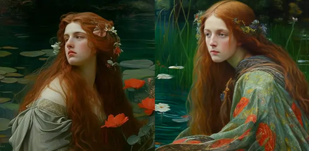 Pre-raphaelite