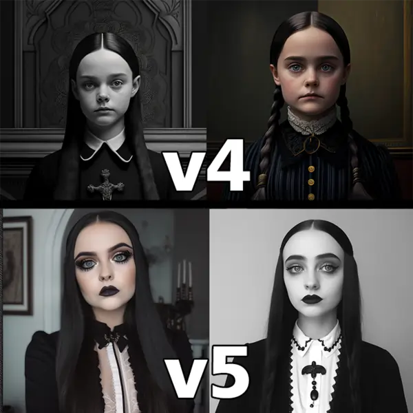 Wednesday from addams family, macabre vibes