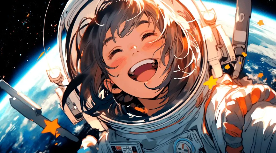 Anime Astronaut [3840x2160] : r/wallpapers